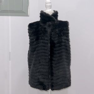 Vegan Fur Reversible Vest